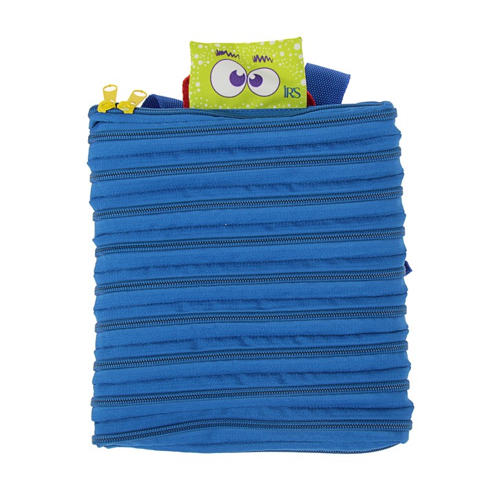 Рюкзачок детский 20 х 24 х 8 см Ir's "Зигзаг", синий