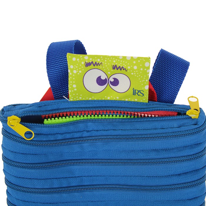 Рюкзачок детский 20 х 24 х 8 см Ir's "Зигзаг", синий