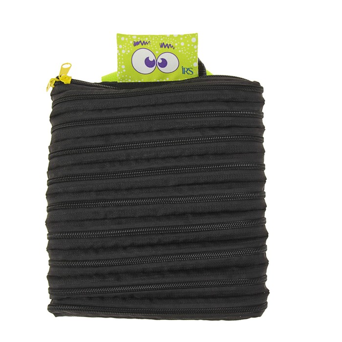 Рюкзачок детский 20 х 24 х 8 см Ir's "Зигзаг", чёрный