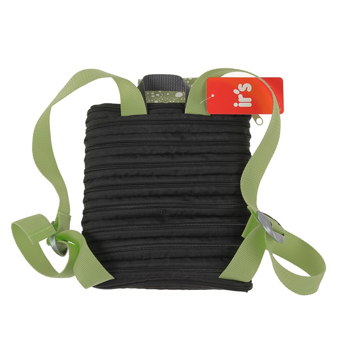 Рюкзачок детский 20 х 24 х 8 см Ir's "Зигзаг", чёрный