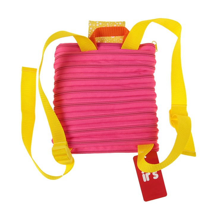 Рюкзачок детский 20 х 24 х 8 см Ir's "Зигзаг", розовый