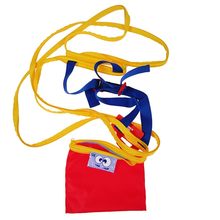 Рюкзачок детский 20 х 24 х 8 см Ir's "Зигзаг", жёлтый