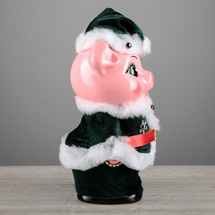 Копилка "Поросёнок Санта-Клаус", микс