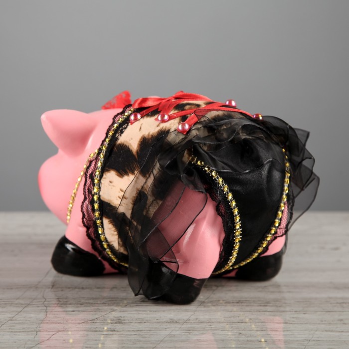 Копилка "Свинка Гламур" микс