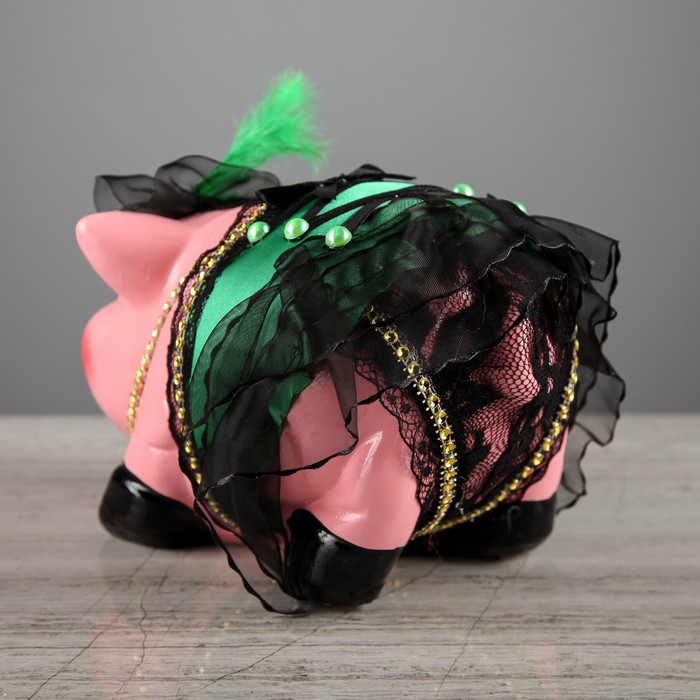 Копилка "Свинка Гламур" микс