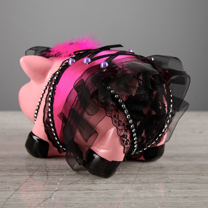 Копилка "Свинка Гламур" микс