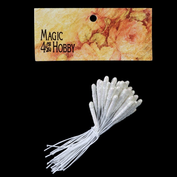 Тычинки Magic 4 Hobby на проволоке 01 (набор 40 шт)