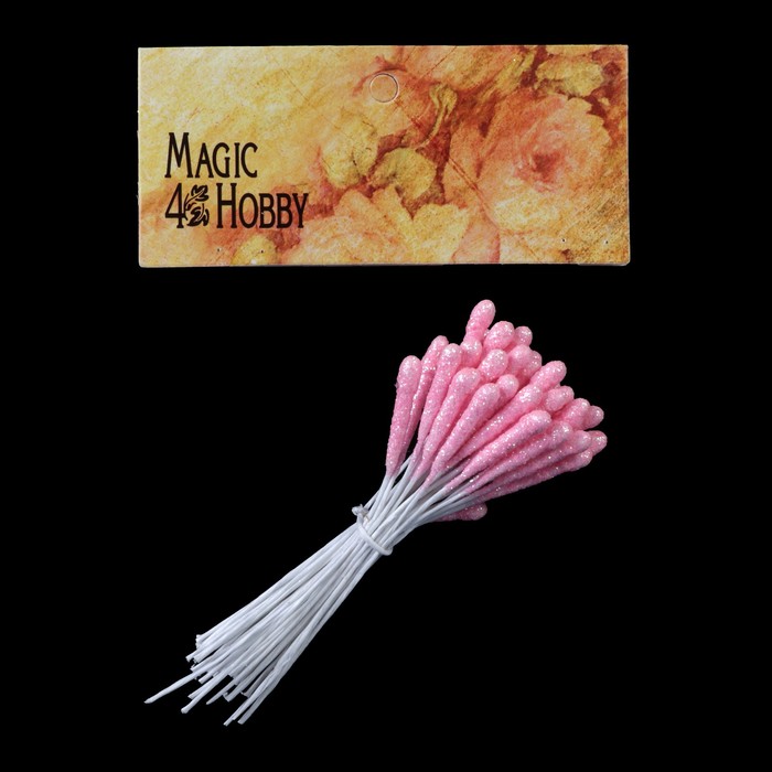 Тычинки Magic 4 Hobby на проволоке 10 (набор 40 шт)