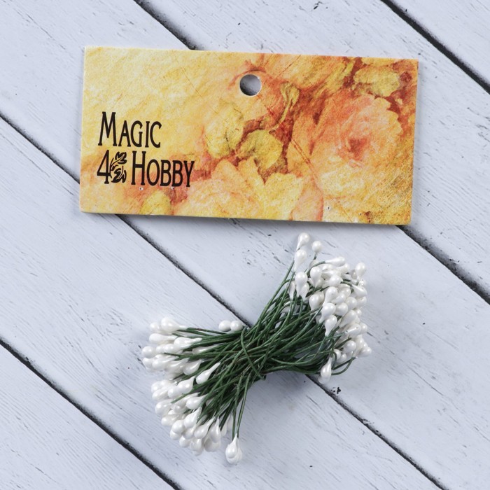 Тычинки Magic 4 Hobby на проволоке 01 (набор 80 шт)