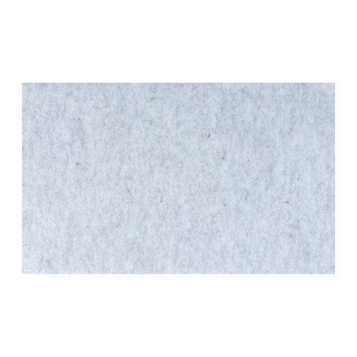 Фетр шерсть 2,5мм 30х50см 420г/м2 белый