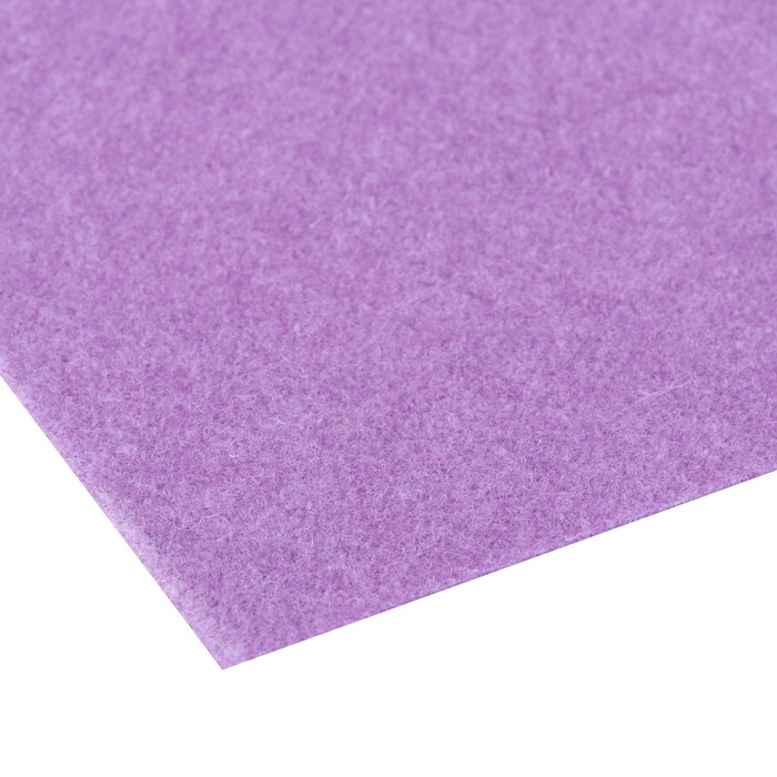 Фетр шерсть 2,5мм 30х50см 420г/м2 сиреневый