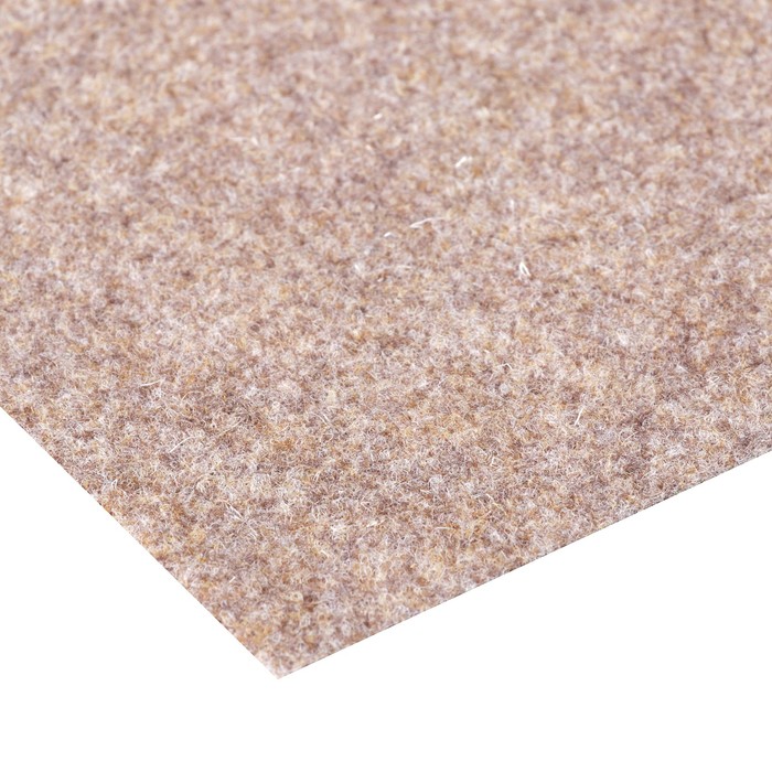 Фетр шерсть 2,5мм 30х50см 420г/м2 т.бежевый-желтый меланж