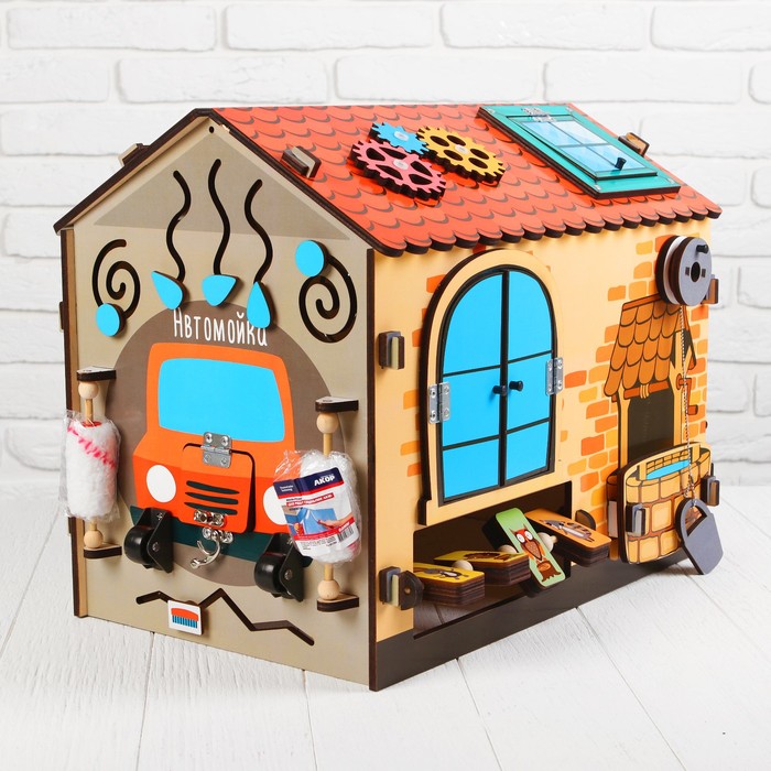 Развивающая игра "Бизиборд: Чудо-дом"