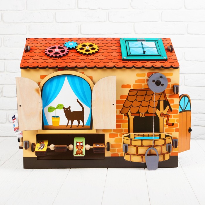 Развивающая игра "Бизиборд: Чудо-дом"