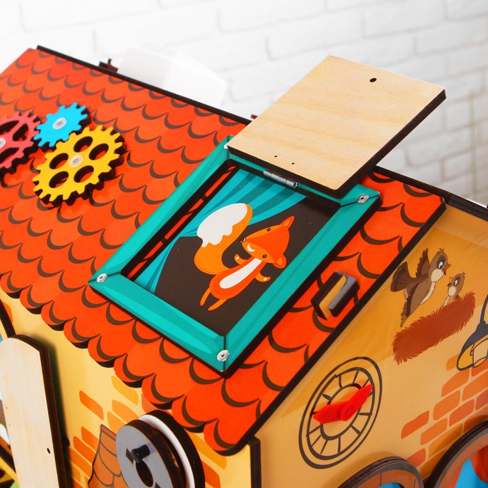 Развивающая игра "Бизиборд: Чудо-дом"