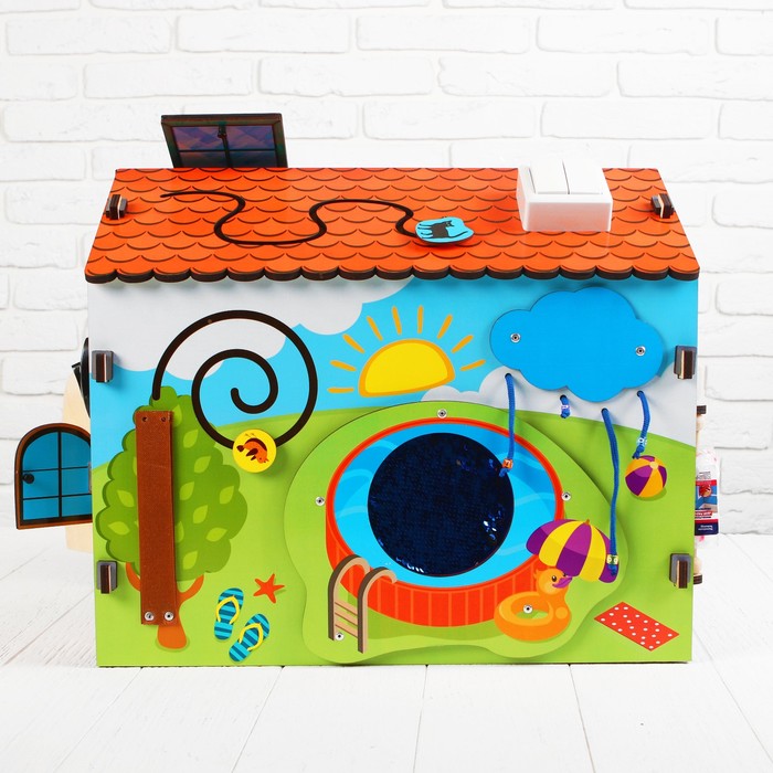 Развивающая игра "Бизиборд: Чудо-дом"