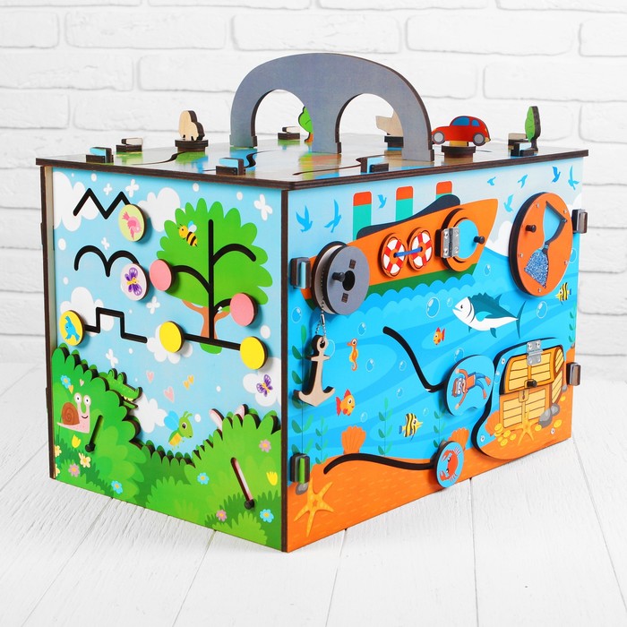 Развивающая игра "Бизиборд: Вокруг света"