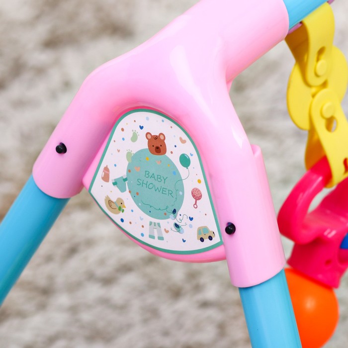 Игровой развивающий центр-турник с погремушками № 6