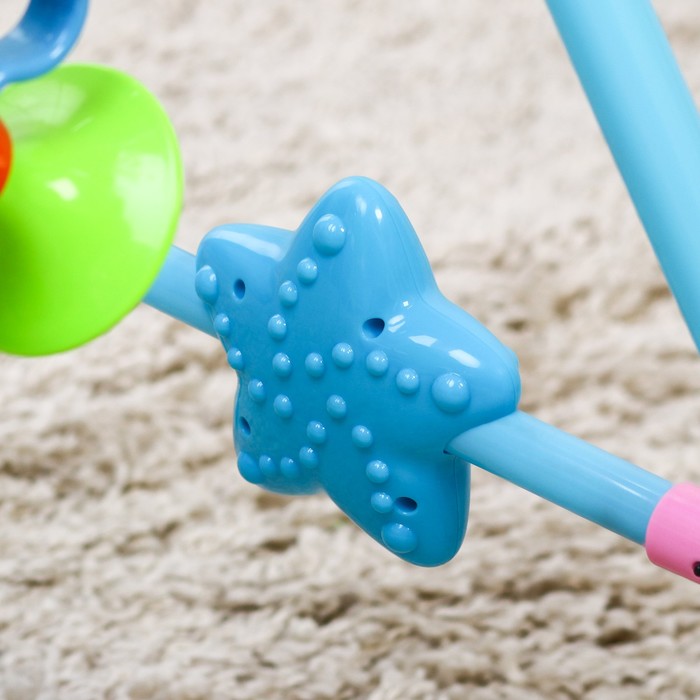 Игровой развивающий центр-турник с погремушками № 6