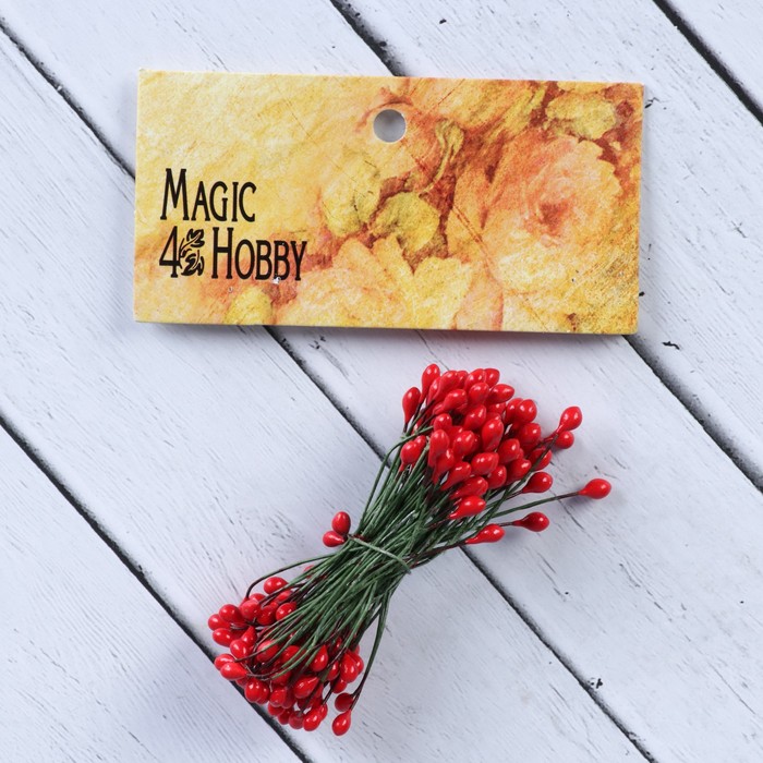 Тычинки Magic 4 Hobby на проволоке 06 (набор 80 шт)
