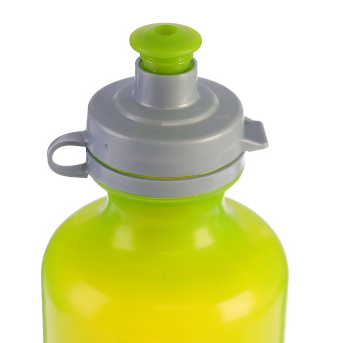 Бутылка для воды 800 мл «Бочонок», велосипедная, пластик PE, зелёная, 8х22.5 см