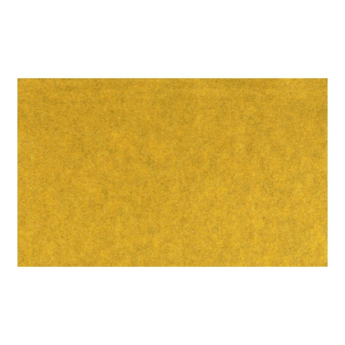 Фетр шерсть 2,5мм 30х50см 420г/м2 желтый