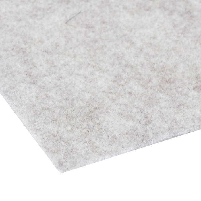 Фетр шерсть 2,5мм 30х50см 420г/м2 бежевый