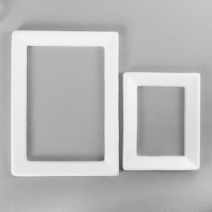 Фигурка для поделок и декорирования "Рамки", набор 2 шт