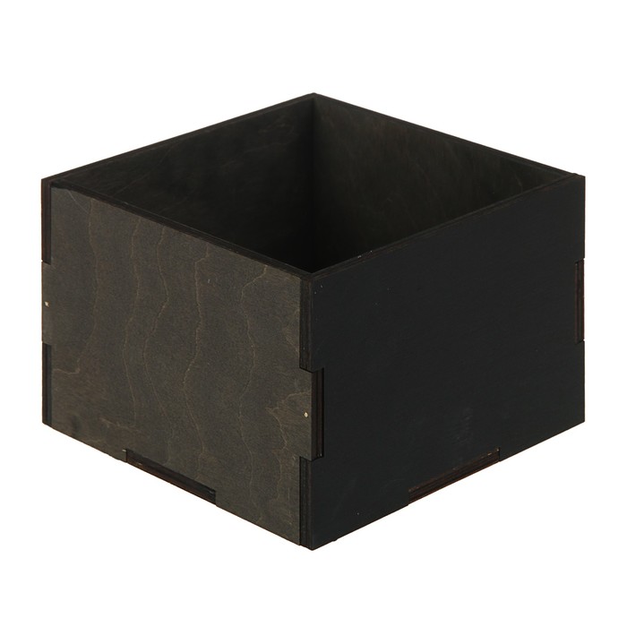 Кашпо флористическое, дымка, 15 х 15 х 10 см