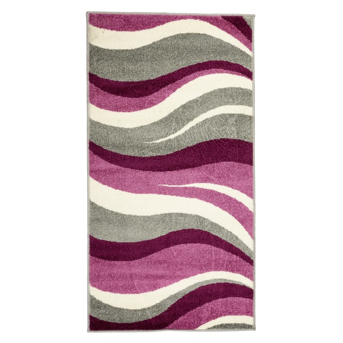 Ковер Фризе Сиреневая Дымка, 200х400 см