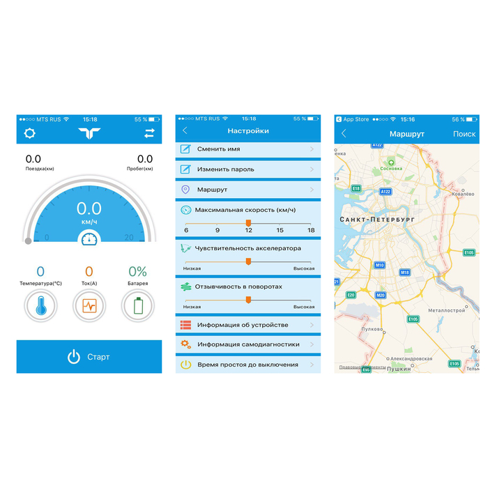 Гироскутер 10.5 CARCAM SmartBalance Military