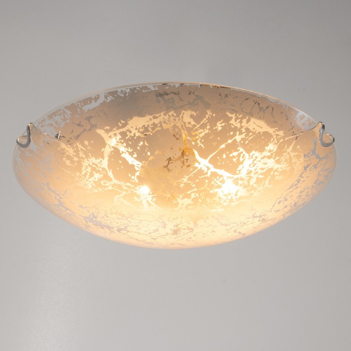 фото Светильник настенно-потолочный "мрамор" 2 лампы e27 40вт д.300 h.5,5 см. bayerlux