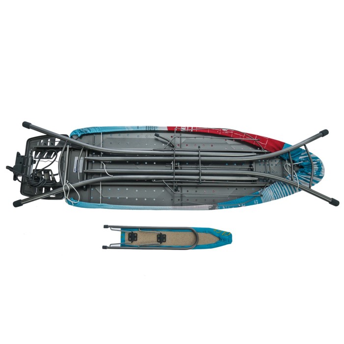 Доска гладильная 122х40 см "Эльза де люкс. Лондон", регулировка высоты до 93 см