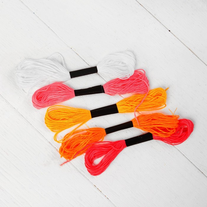 Аппликация нитками "Принцесса", А4