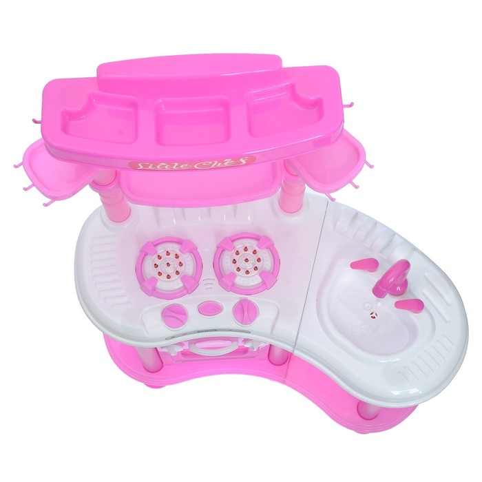 Игровой набор "Кухня Париж", световые и звуковые эффекты, высота 68 см, 48 предметов