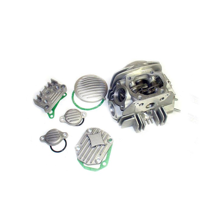 Головка цилиндра YX 140 (LF 125, YX 125 алюминиевый цилиндр, в сборе