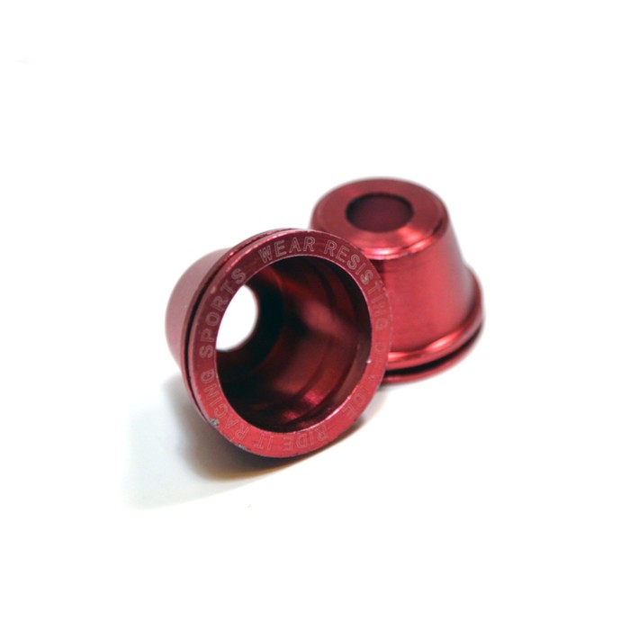 Защита на ось колеса, 45х15 мм,  Red,  2 шт