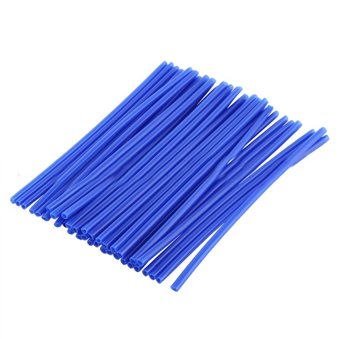 Трубки для спиц 10-21", 35 шт Blue