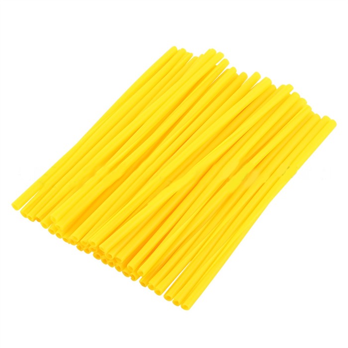Трубки для спиц 10-21", 35 шт Yellow