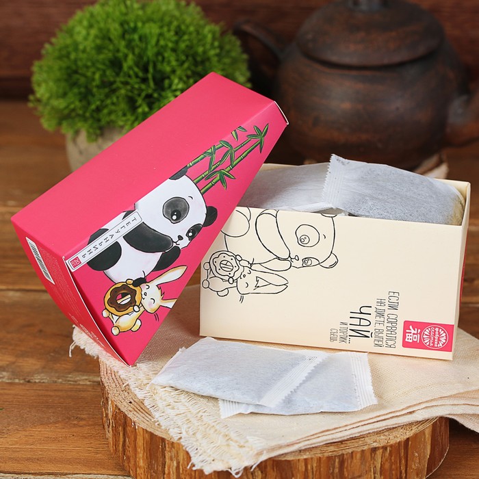 Чай Те Гуань Инь в пакетиках "Пончик", 25 пакетиков