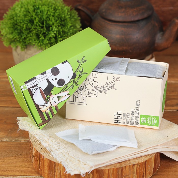 Чай Те Гуань Инь в пакетиках "Друзья", 25 пакетиков