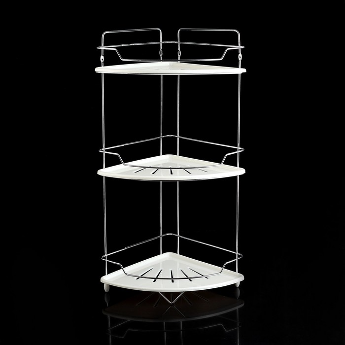 Полка 3х-ярусная, угловая