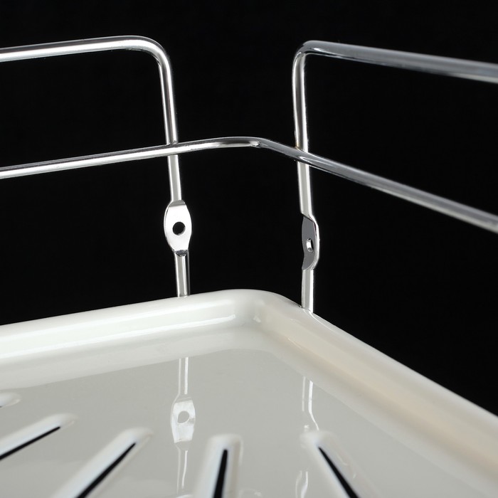 Полка 3х-ярусная, угловая