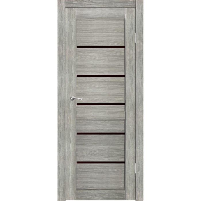 Комплект двери Киото Джерси, черный лакобель 2000х600 УЦЕНКА