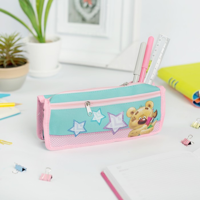 Пенал "Мишка" 21*8см