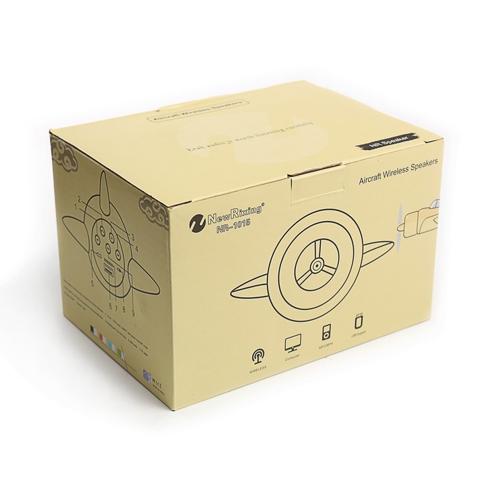 Портативная акустика Activ NewRixing NR-1015, bluetooth/USB/microSD, акуумулятор 500 мАч, зе