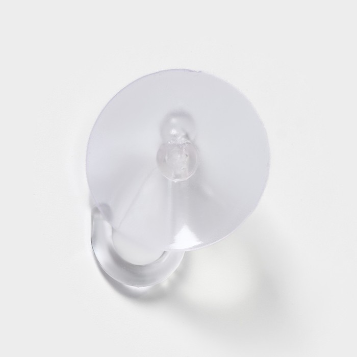 Набор крючков на вакуумной присоске Доляна «Классика», 4 шт, цвет прозрачный
