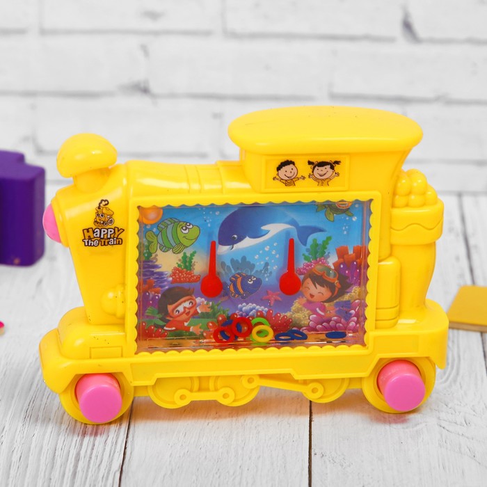 Водная игра "Паровоз", цвета МИКС