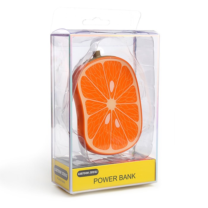 Аккумулятор внешний Activ Creative cartoon Апельсин 8000 мАч