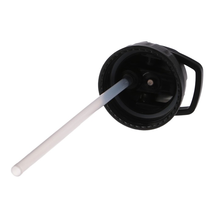 Бутылка для воды 600 мл, 201 нерж сталь, с металлической вставкой, микс, 7.5х7.5х21 см